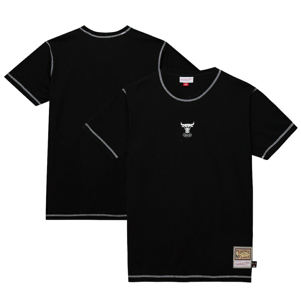 Black Chicago Bulls Hardwood Classics Contrast 2K Graphic T-Shirt sale | NBA