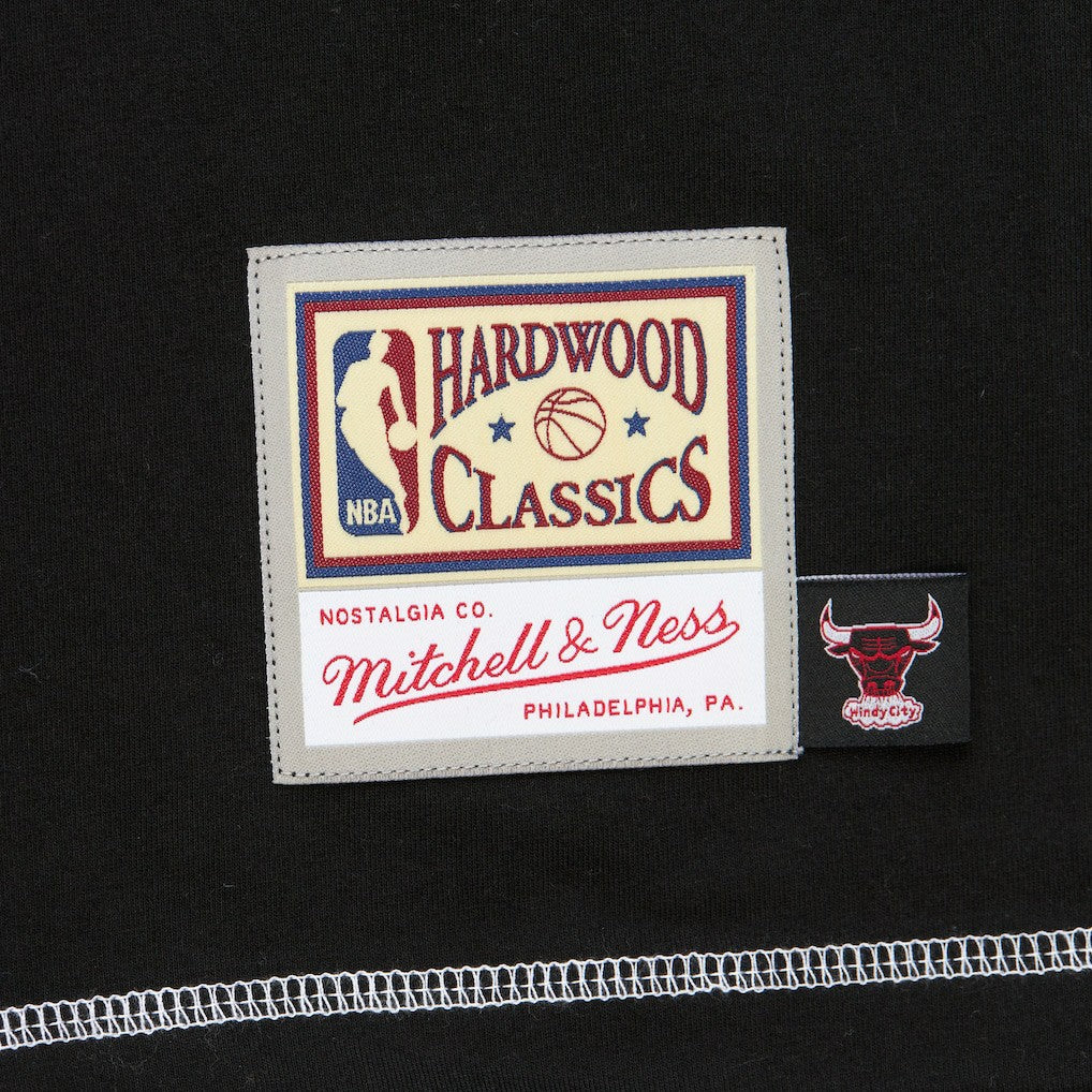 Black Chicago Bulls Hardwood Classics Contrast 2K Graphic T-Shirt sale | NBA