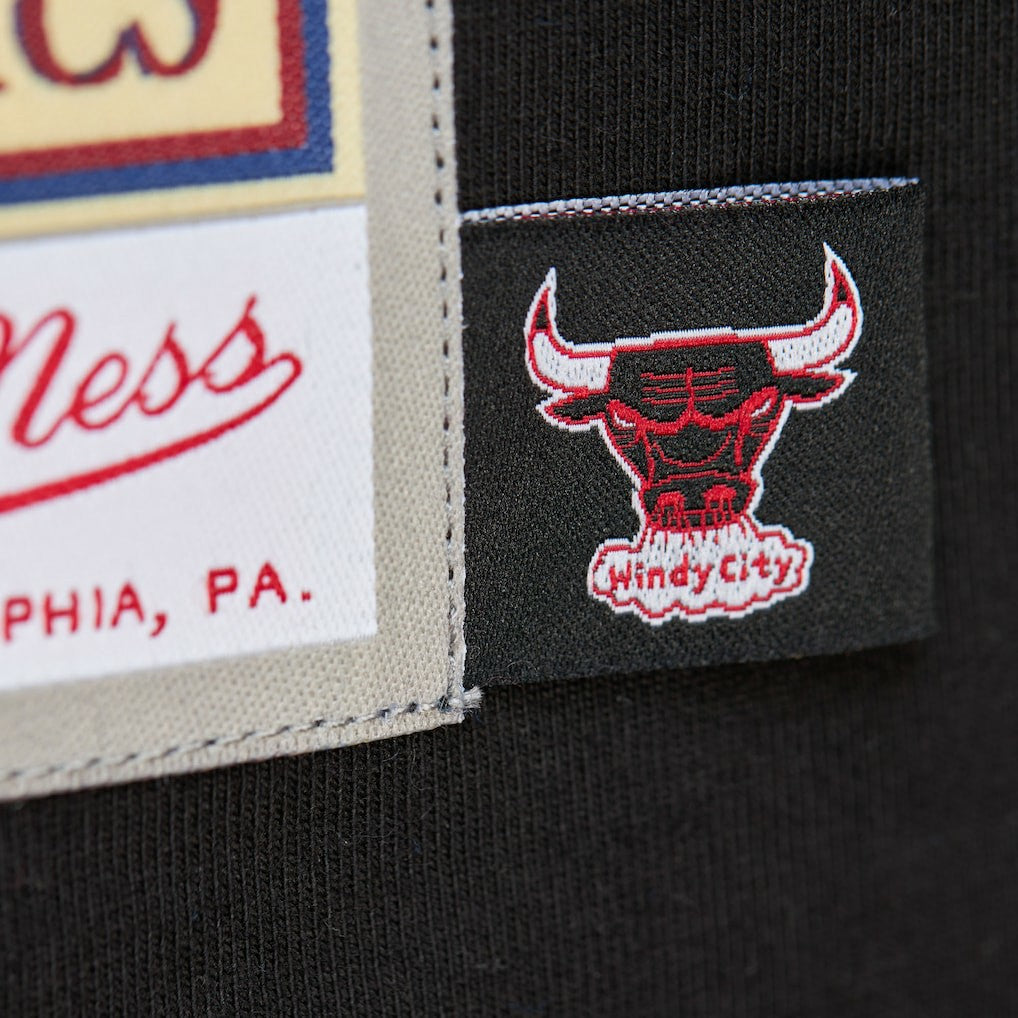 Black Chicago Bulls Hardwood Classics Contrast 2K Graphic T-Shirt sale | NBA