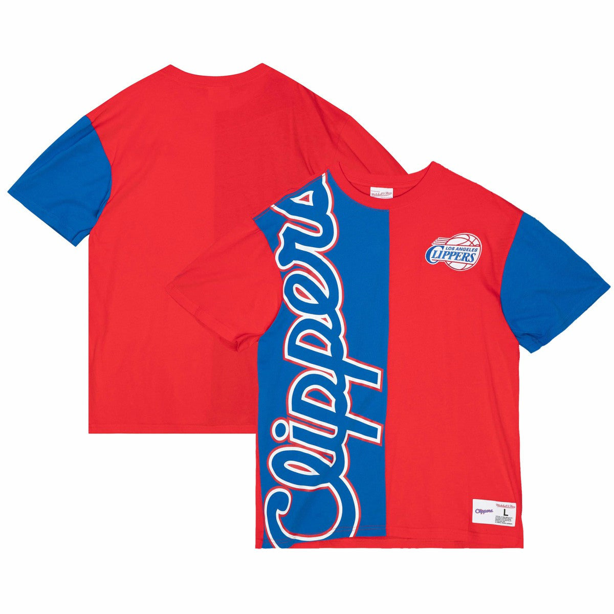 Royal/Red LA Clippers Play By Play 2.0 T-Shirt | NBA