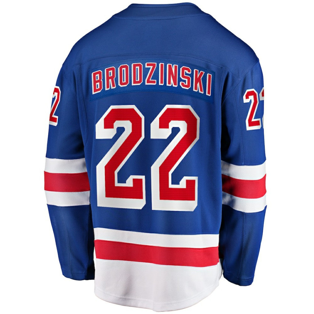 Jonny Brodzinski New York Rangers Fanatics Home Premier Breakaway Player Jersey -  NHL Jerseys
