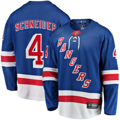 Braden Schneider New York Rangers Fanatics Home Premier Breakaway Player Jersey -  NHL Jerseys
