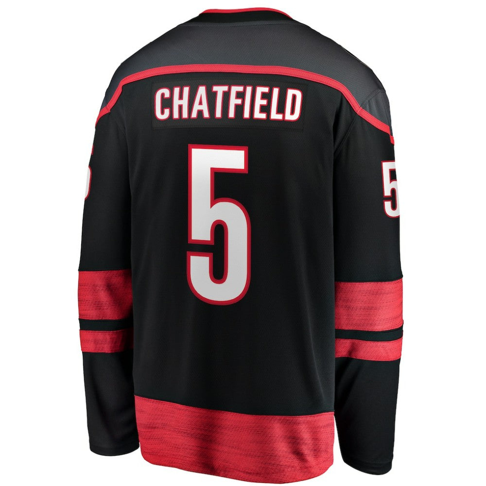 Jalen Chatfield Carolina Hurricanes Fanatics Home Premier Breakaway Player Jersey -  NHL Jerseys