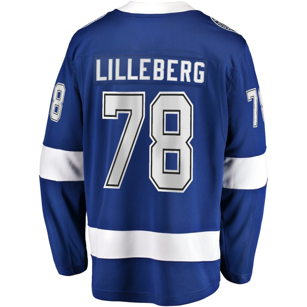 Emil Lilleberg Tampa Bay Lightning Fanatics Home Premier Breakaway Player Jersey -  NHL Jerseys
