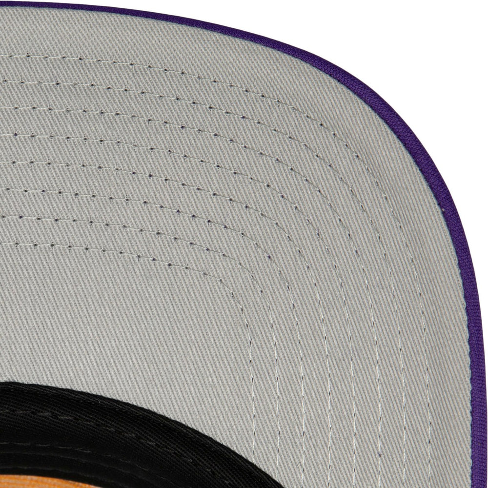 White Phoenix Suns Hardwood Classics Blocker Foam Front Trucker Snapback Hat | NBA