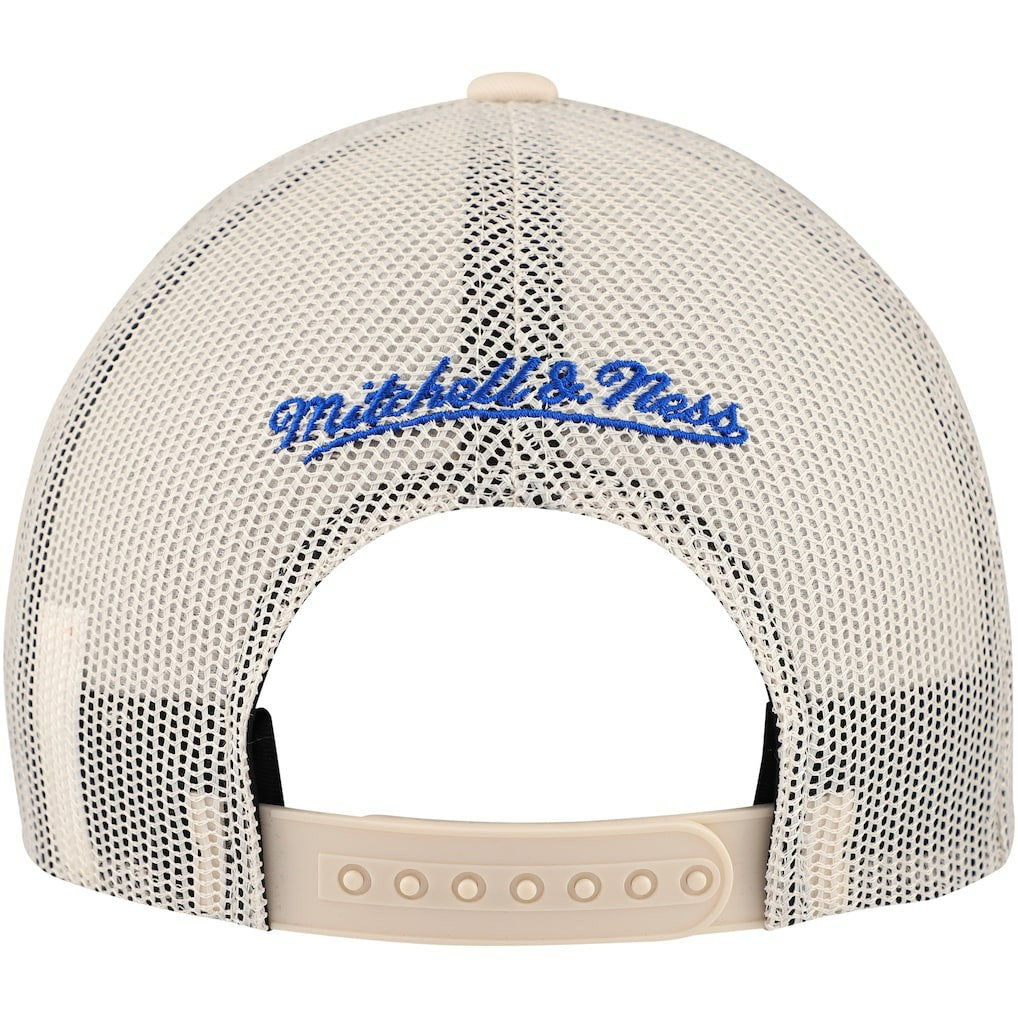 Cream Philadelphia 76ers Trucker Adjustable Hat | NBA