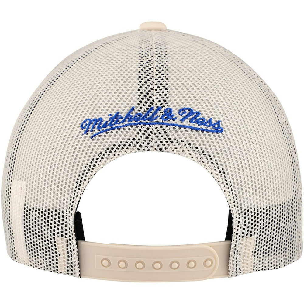Cream Philadelphia 76ers Trucker Adjustable Hat | NBA
