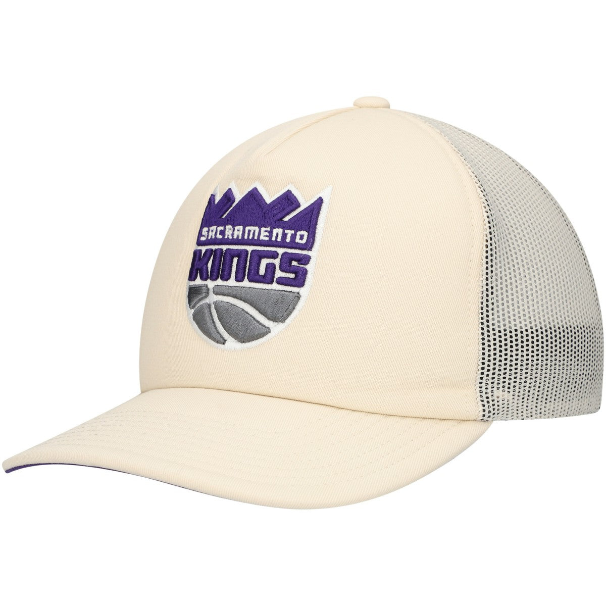 Cream Sacramento Kings Trucker Adjustable Hat | NBA