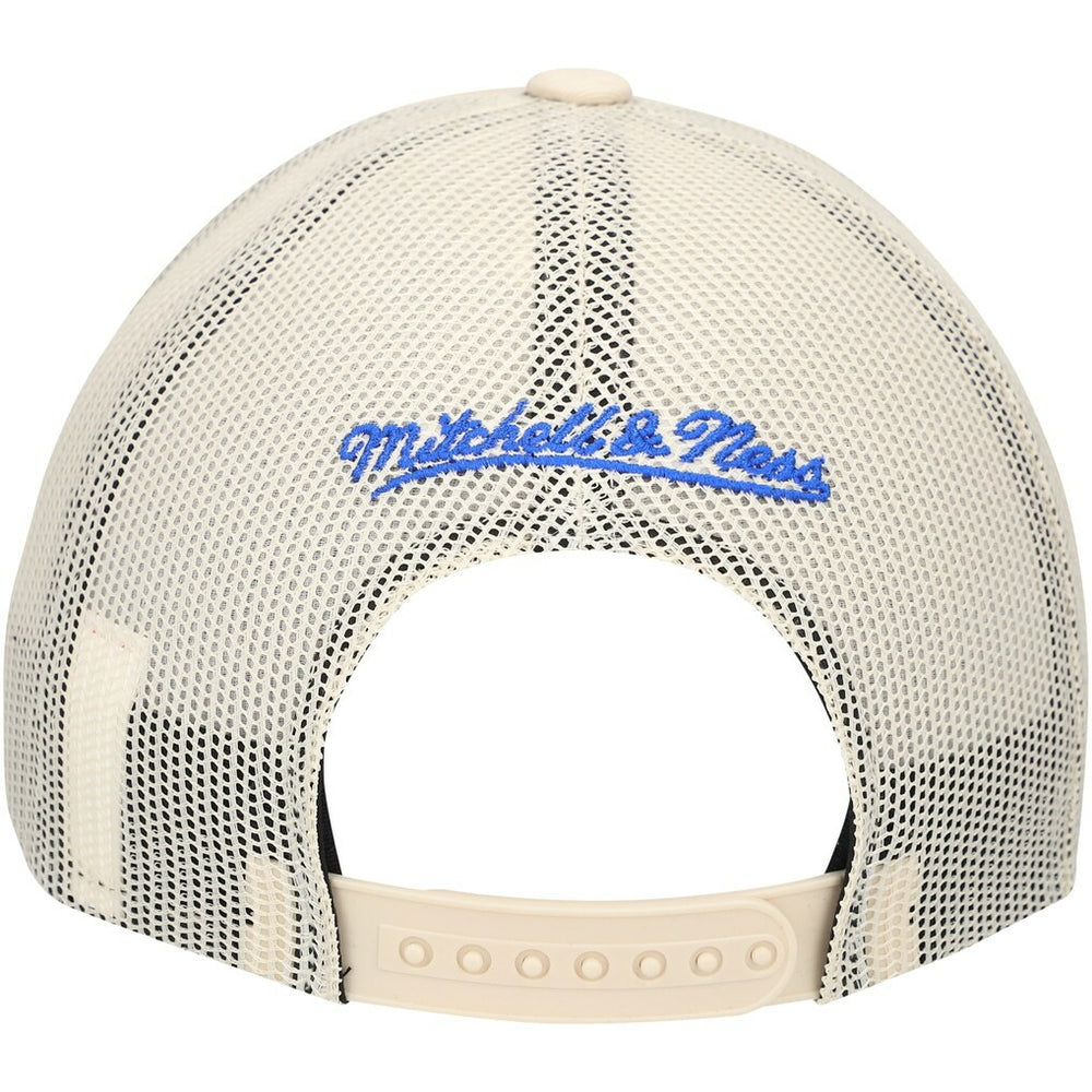 Cream Dallas Mavericks Trucker Adjustable Hat sale | NBA