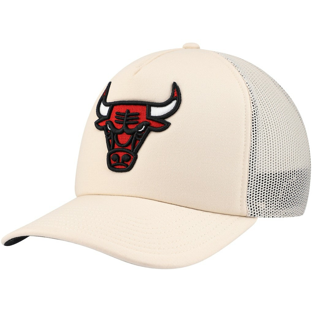Cream Chicago Bulls Trucker Adjustable Hat | NBA