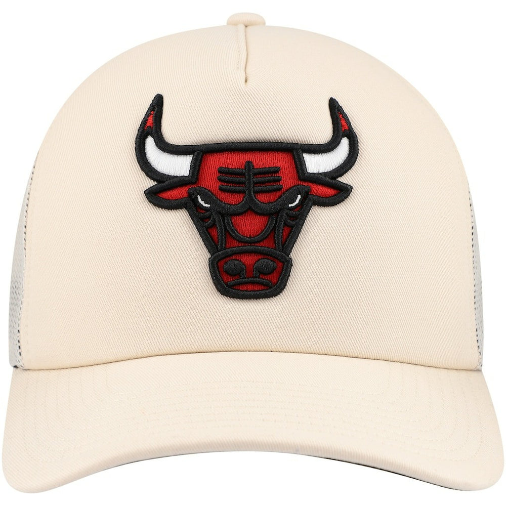 Cream Chicago Bulls Trucker Adjustable Hat | NBA