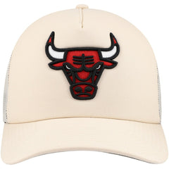 Cream Chicago Bulls Trucker Adjustable Hat | NBA