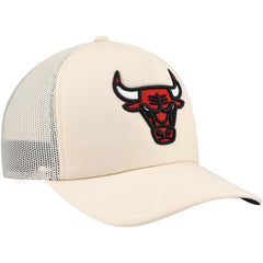 Cream Chicago Bulls Trucker Adjustable Hat | NBA