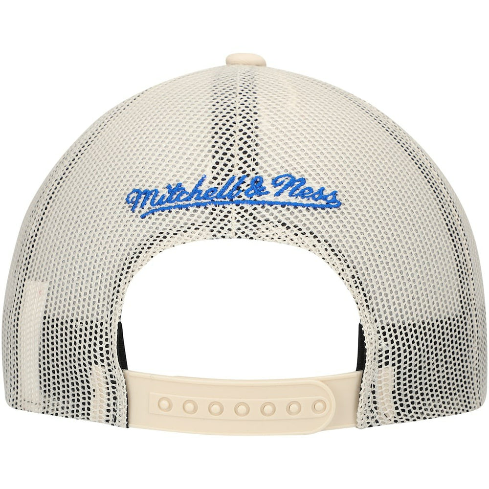 Cream Golden State Warriors Trucker Adjustable Hat sale | NBA
