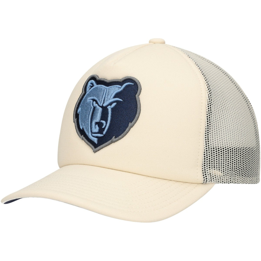 Cream Memphis Grizzlies Trucker Adjustable Hat | NBA