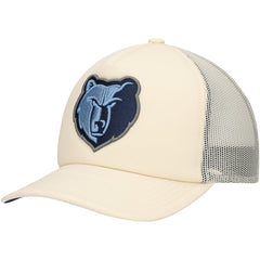 Cream Memphis Grizzlies Trucker Adjustable Hat | NBA