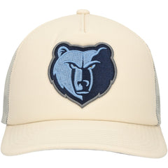 Cream Memphis Grizzlies Trucker Adjustable Hat | NBA
