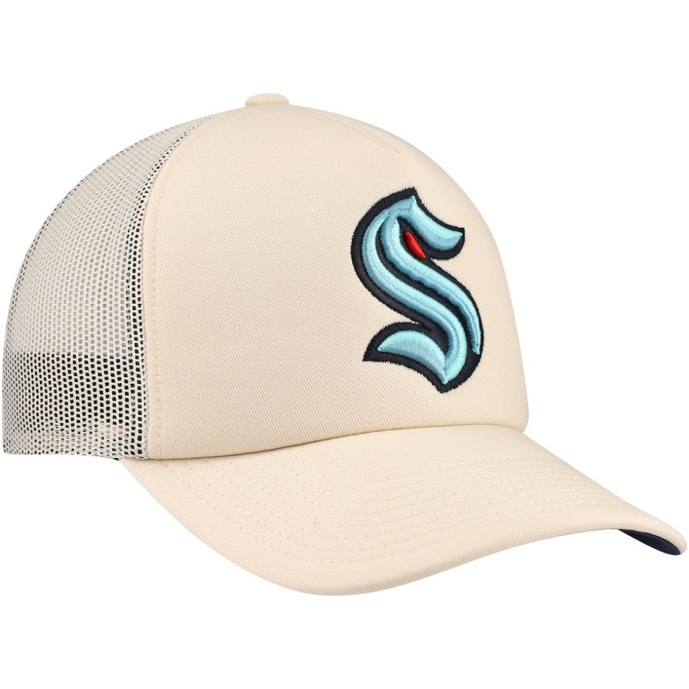 Seattle Kraken Mitchell & Ness Foam Front Trucker Adjustable Hat -  NHL Hats
