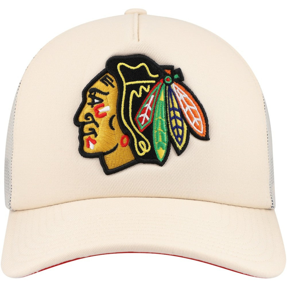 Chicago Blackhawks Mitchell & Ness Foam Front Trucker Adjustable Hat -  NHL Hats