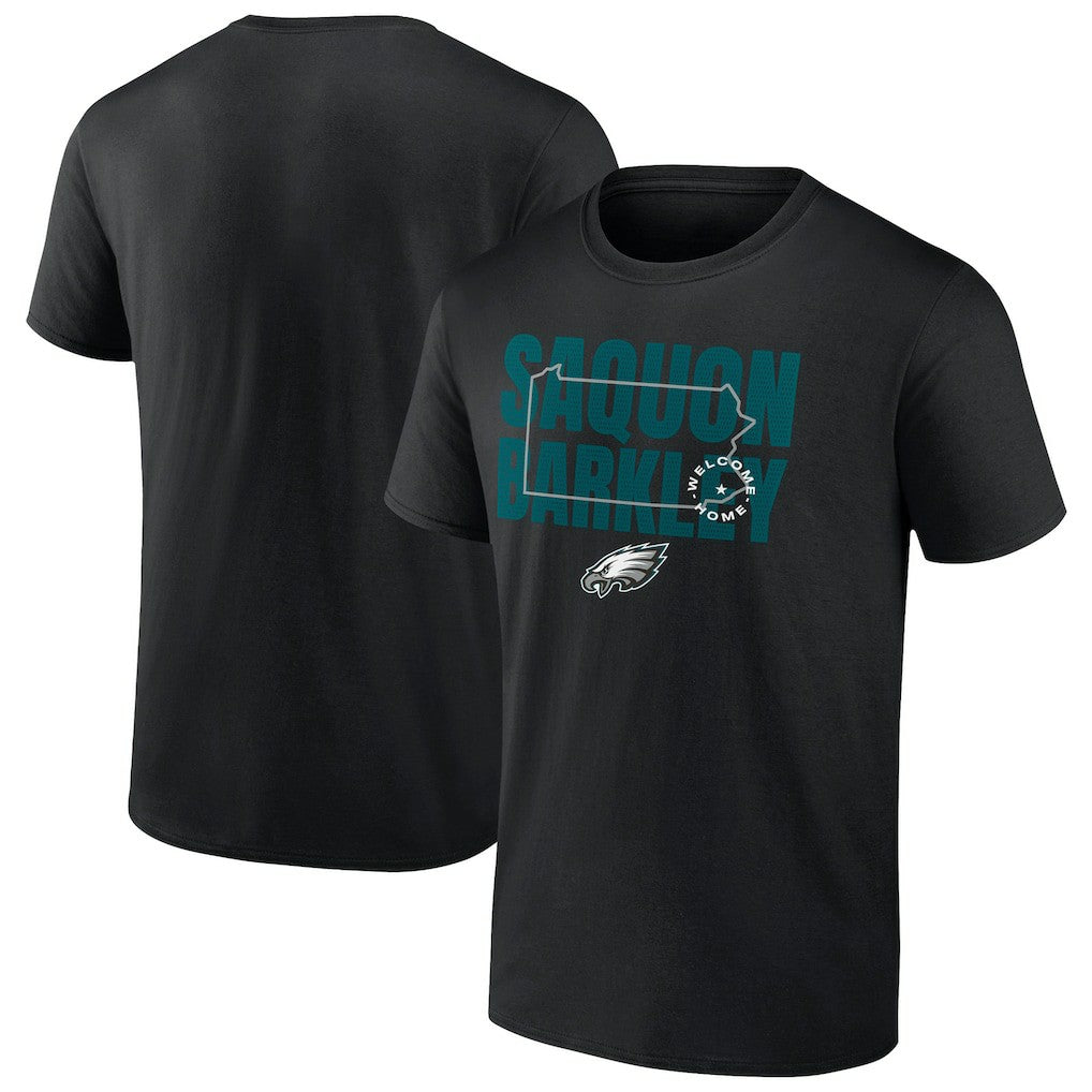 Philadelphia Eagles Saquon Barkley  Welcome Home T-Shirt | NFL New