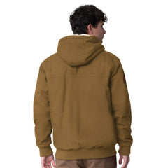 Tan Golden State Warriors G-III Sports by Carl Banks Build Up Heavy Duck Canvas Full-Zip Hoodie sale | NBA