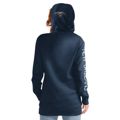Navy New Orleans Pelicans G-III 4Her by Carl Banks Women's Base Coach Pullover Hoodie | NBA