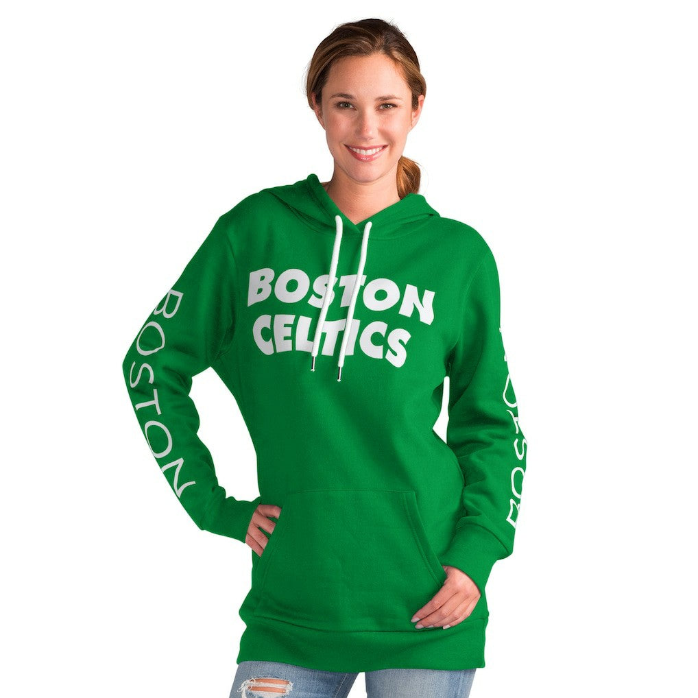 Kelly Green Boston Celtics G-III 4Her by Carl Banks Women's Base Coach Pullover Hoodie | NBA