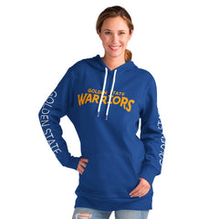 Royal Golden State Warriors G-III 4Her by Carl Banks Women's Base Coach Pullover Hoodie sale | NBA