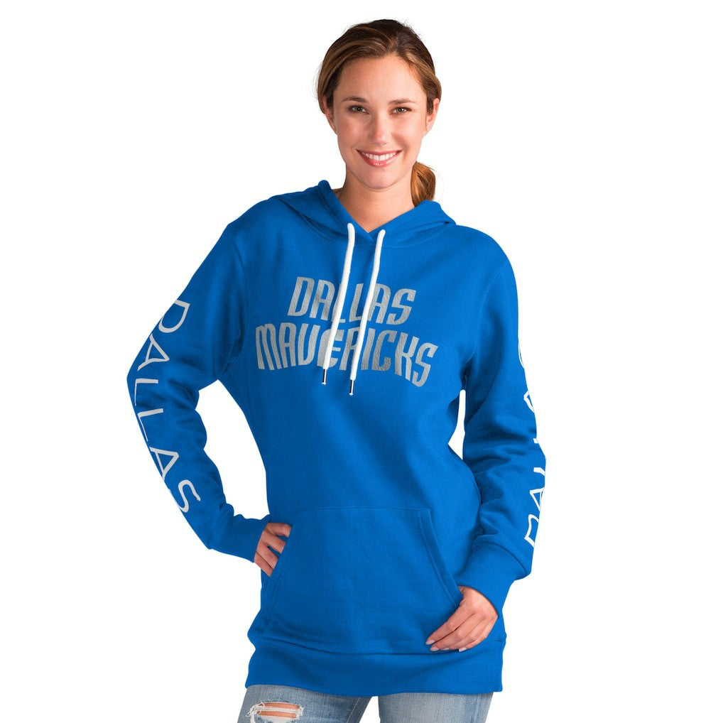 Blue Dallas Mavericks G-III 4Her by Carl Banks Women's Base Coach Pullover Hoodie sale | NBA