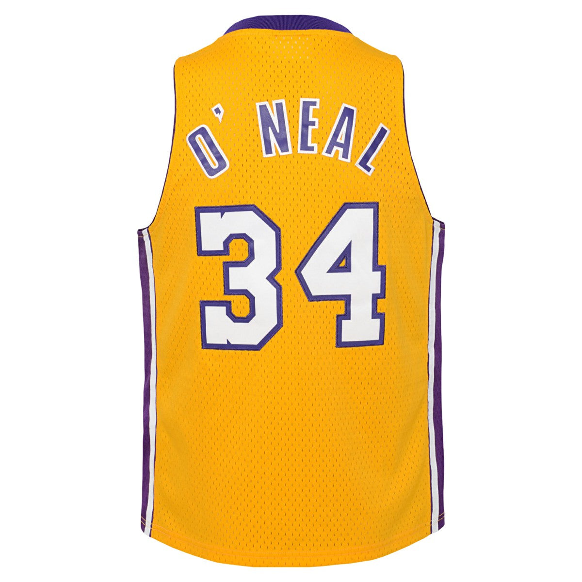 Gold Shaquille O'Neal Los Angeles Lakers Youth 1999/00 Hardwood Classics Swingman Jersey | NBA