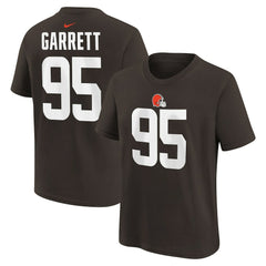 Cleveland Browns Myles Garrett  Youth Player Name & Number T-Shirt | NFL On sale