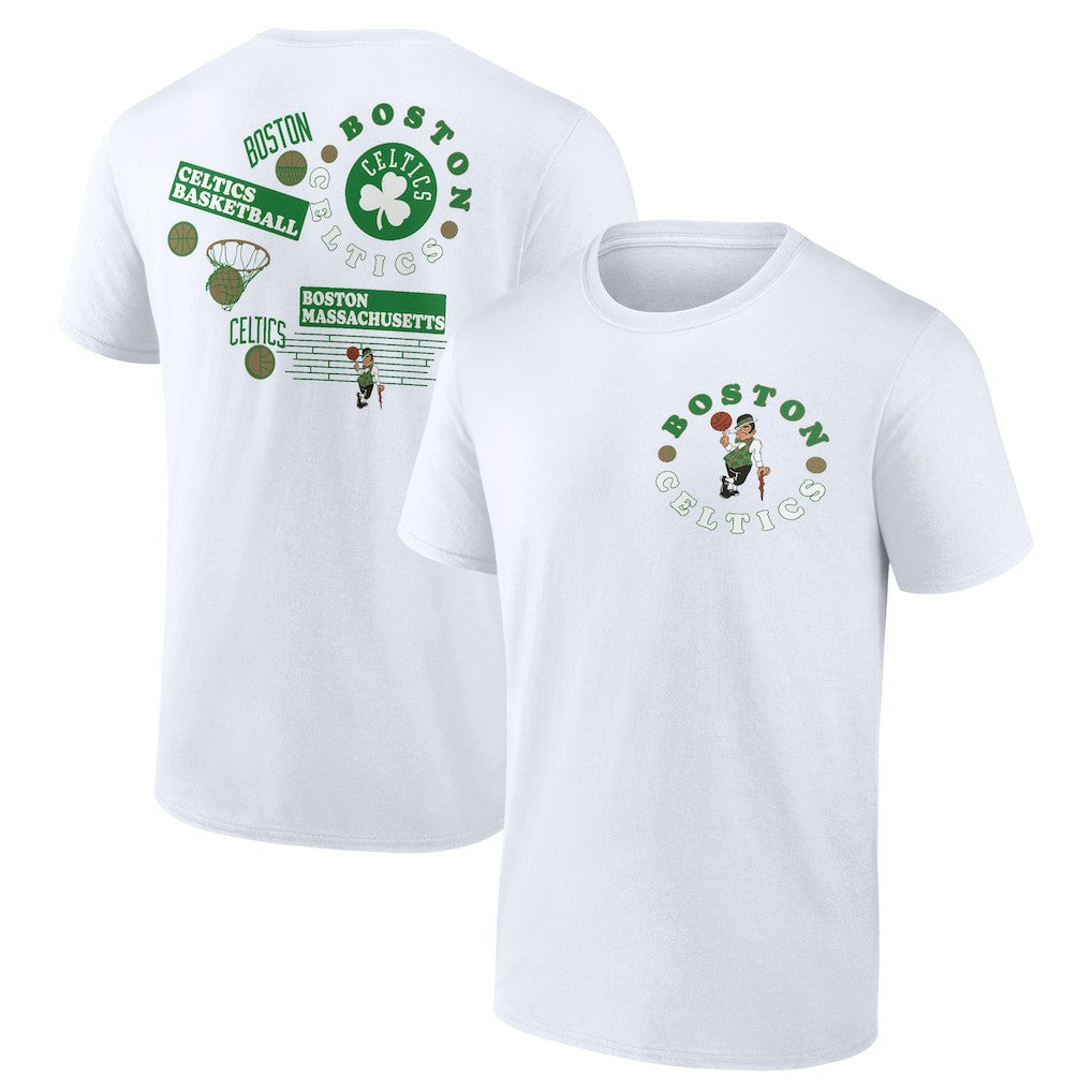 White Boston Celtics Street Collective T-Shirt | NBA