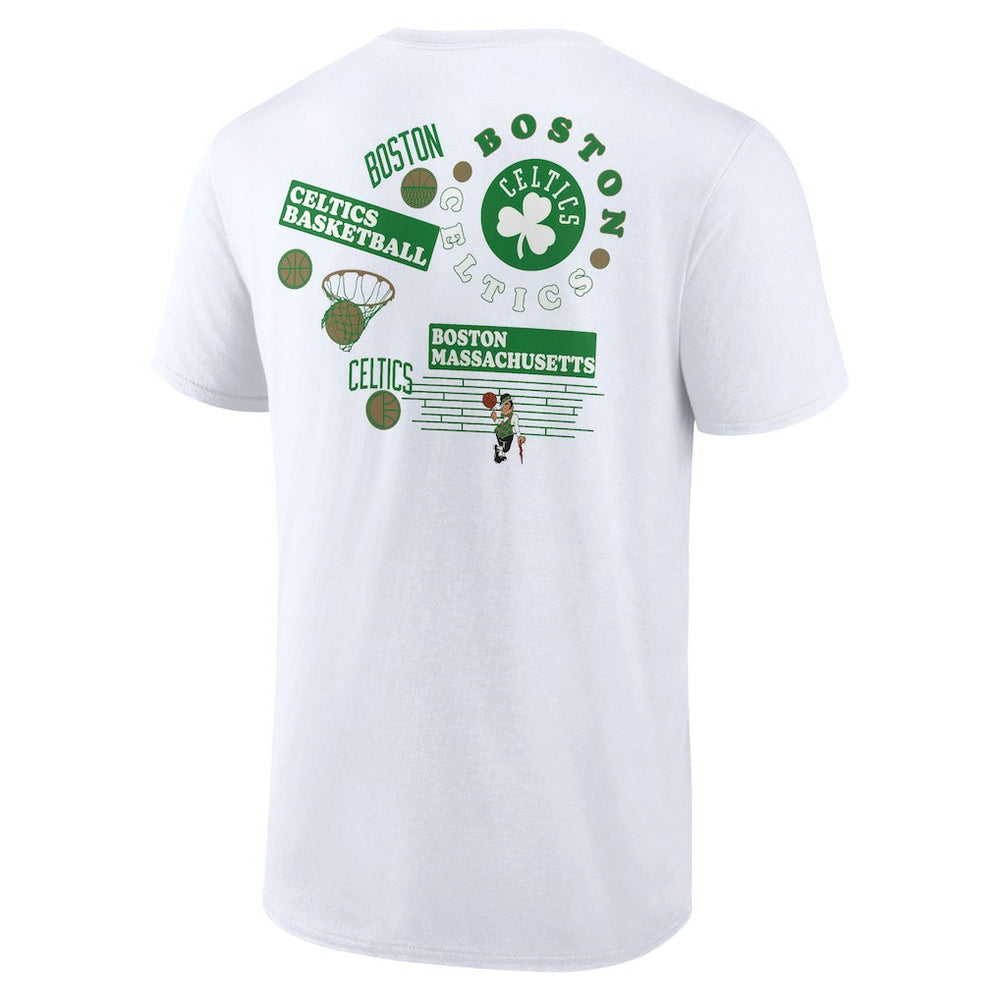 White Boston Celtics Street Collective T-Shirt | NBA