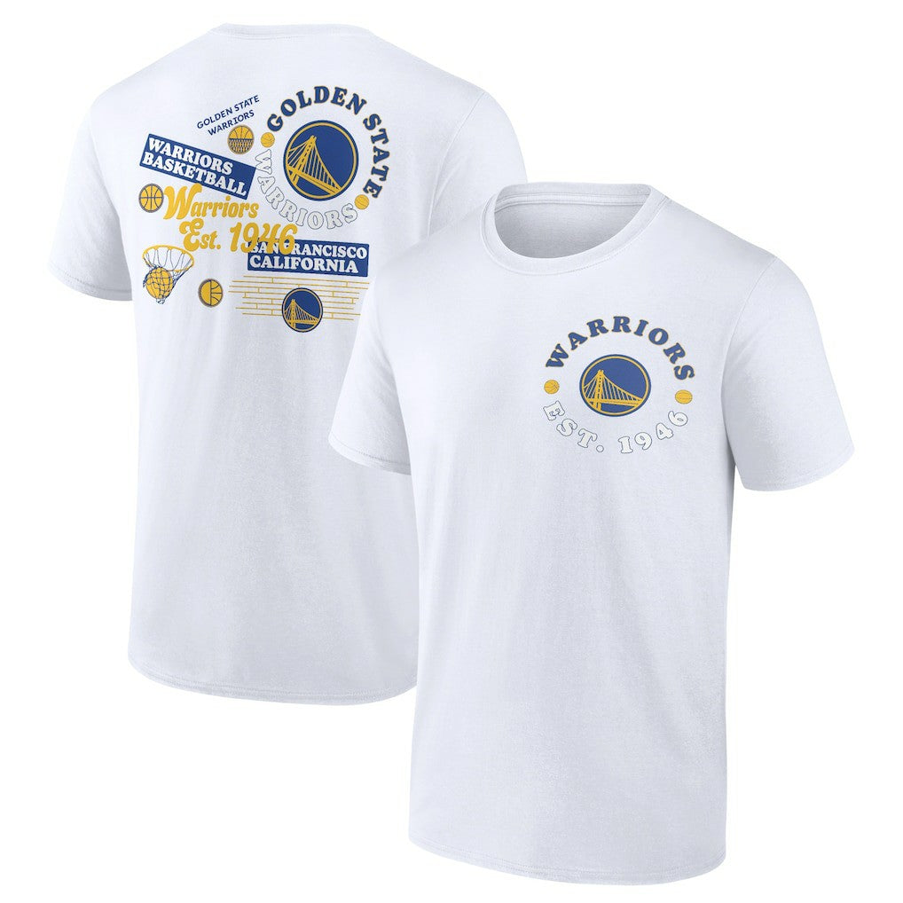 White Golden State Warriors Street Collective T-Shirt sale | NBA