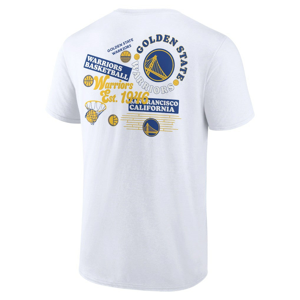 White Golden State Warriors Street Collective T-Shirt sale | NBA