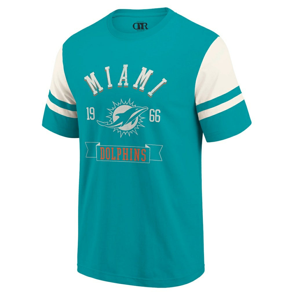 Miami Dolphins Darius Rucker Collection Football T-Shirt | NFL Sale
