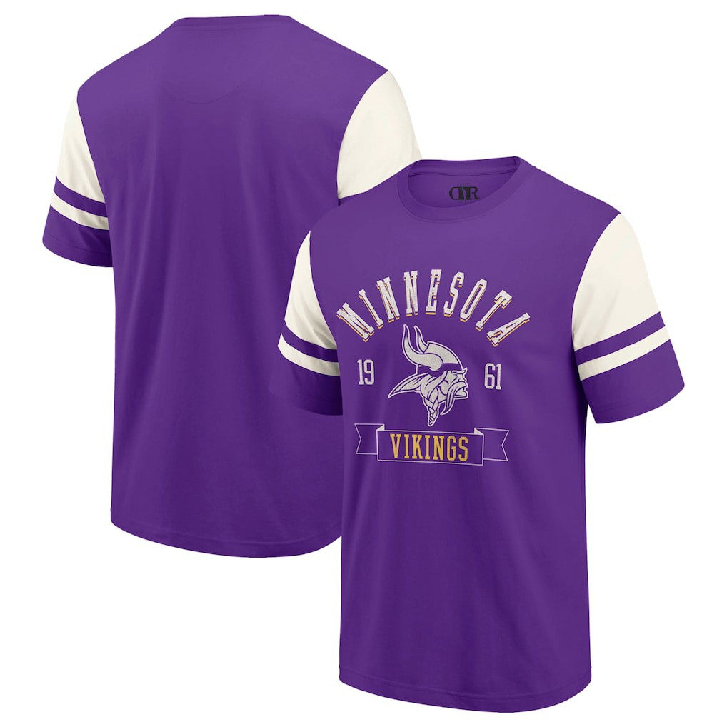 Minnesota Vikings Darius Rucker Collection Football T-Shirt | NFL US