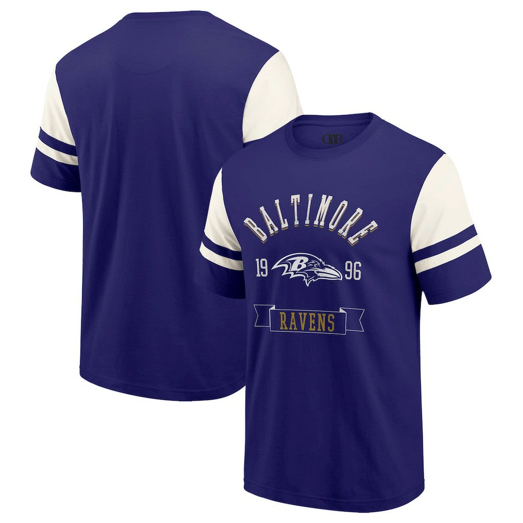 Baltimore Ravens Darius Rucker Collection Football T-Shirt | NFL Discount