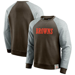 Cleveland Browns Darius Rucker Collection Colorblock Pullover Sweatshirt | NFL On sale