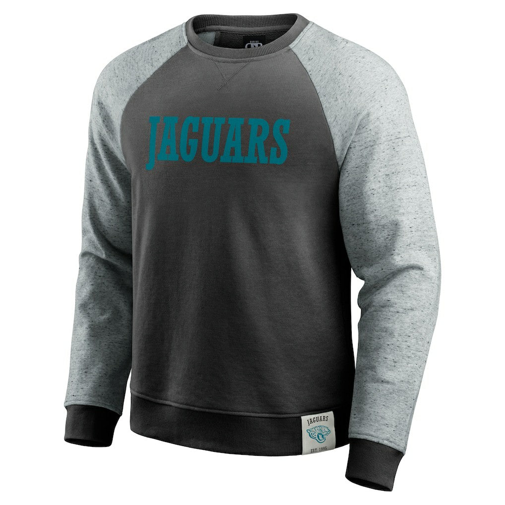 Jacksonville Jaguars Darius Rucker Collection Colorblock Pullover Sweatshirt | NFL Sale