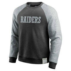 Las Vegas Raiders Darius Rucker Collection Colorblock Pullover Sweatshirt | NFL Hot
