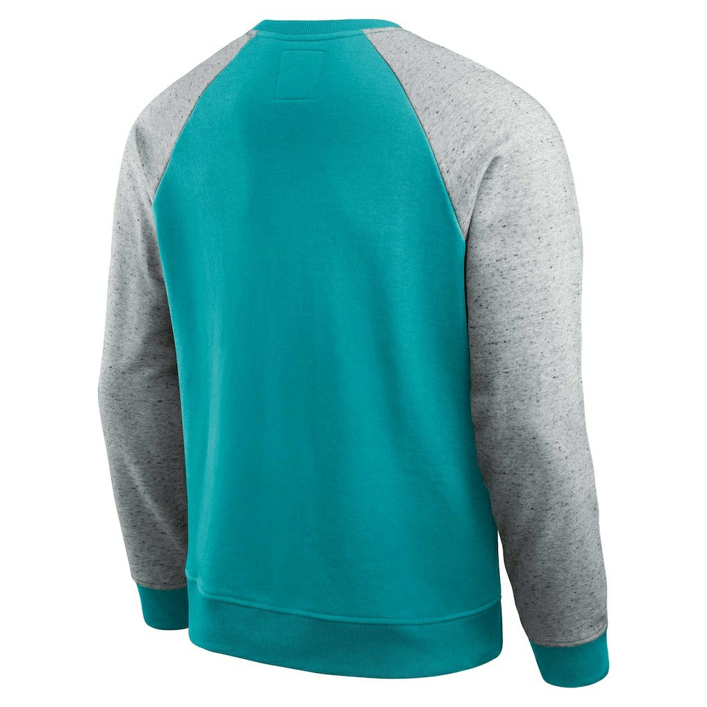 Miami Dolphins Darius Rucker Collection Colorblock Pullover Sweatshirt | NFL Sale