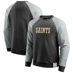 New Orleans Saints Darius Rucker Collection Colorblock Pullover Sweatshirt | NFL Online