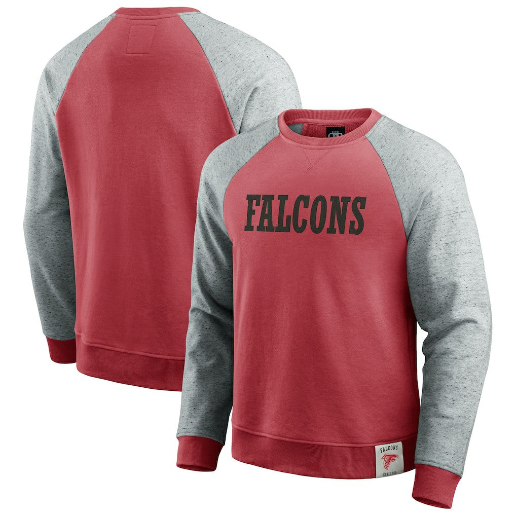 Atlanta Falcons Darius Rucker Collection Colorblock Pullover Sweatshirt | NFL Sale