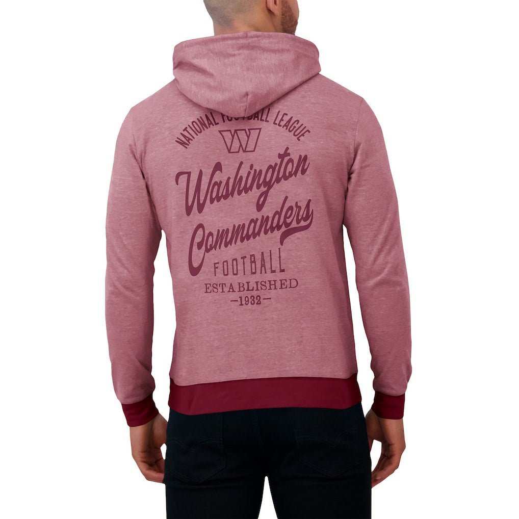 Washington Commanders Darius Rucker Collection Tonal Knit Pullover Hoodie | NFL Hot