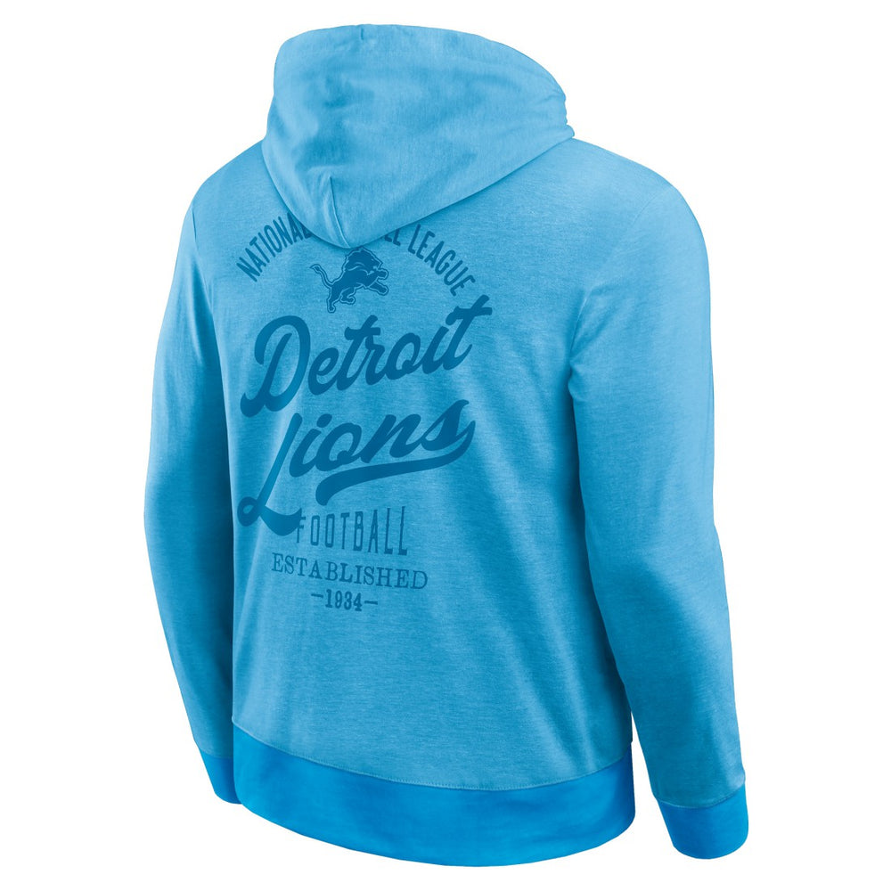 Detroit Lions Darius Rucker Collection Tonal Knit Pullover Hoodie | NFL Discount