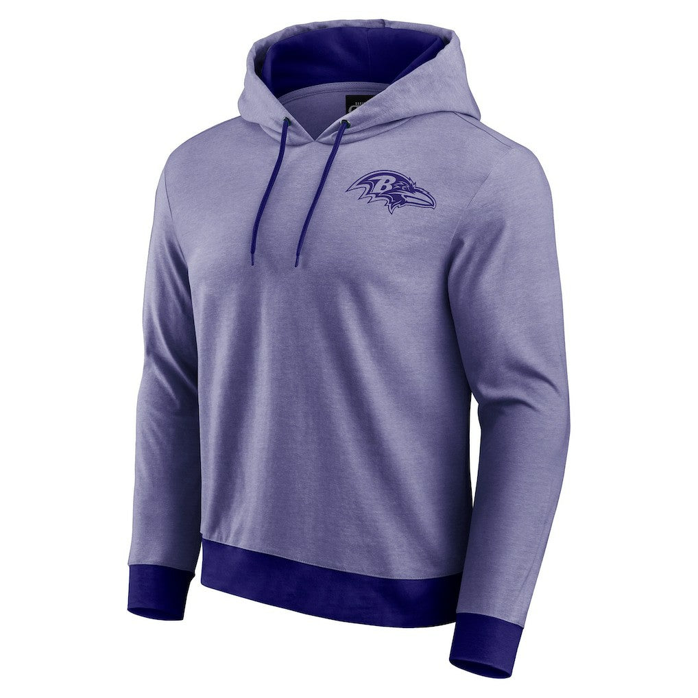 Baltimore Ravens Darius Rucker Collection Tonal Knit Pullover Hoodie | NFL Outlet