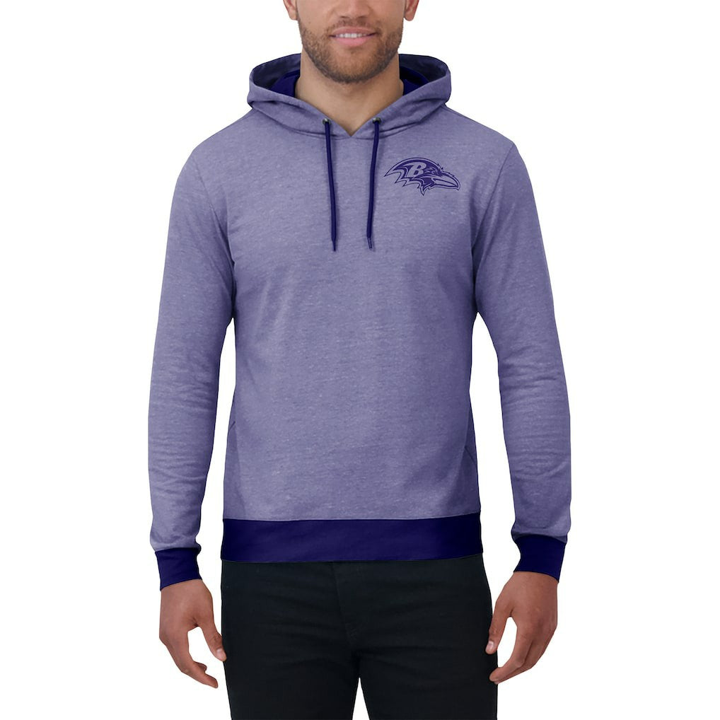 Baltimore Ravens Darius Rucker Collection Tonal Knit Pullover Hoodie | NFL Outlet