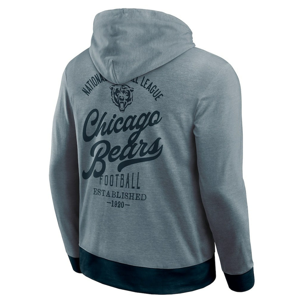 Chicago Bears Darius Rucker Collection Tonal Knit Pullover Hoodie | NFL Near me