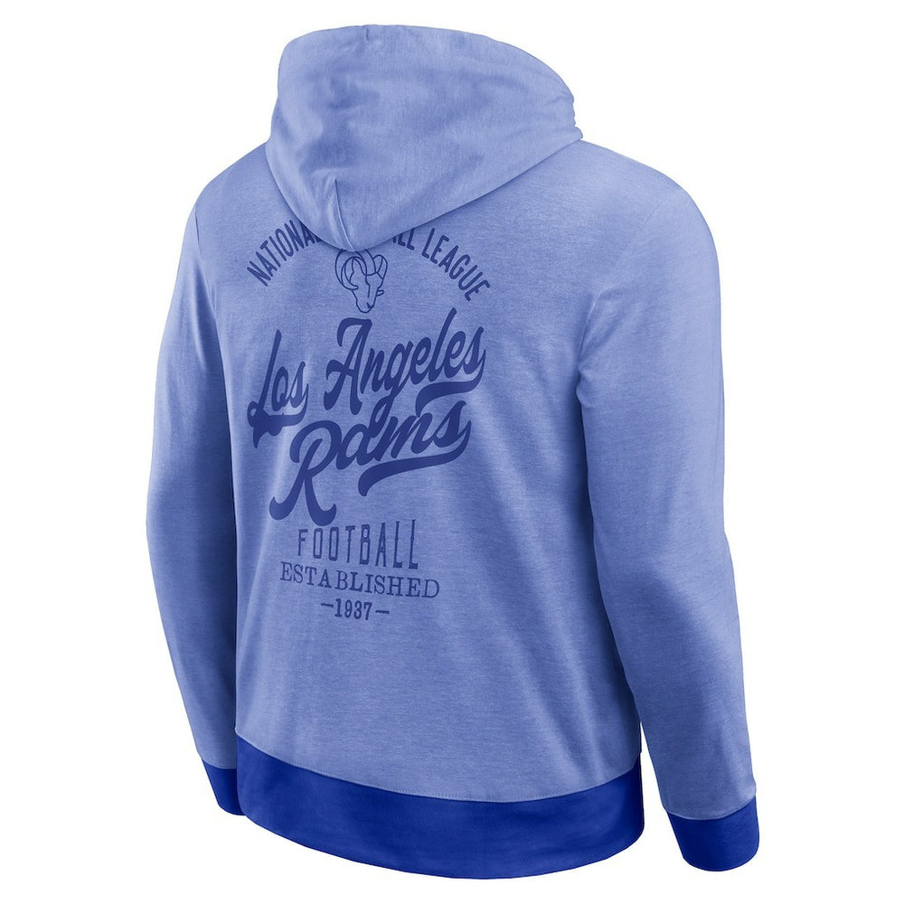 Los Angeles Rams Darius Rucker Collection Tonal Knit Pullover Hoodie | NFL New
